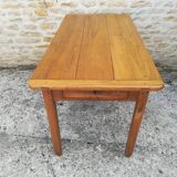 Elm farmhouse table