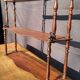 19th century molded mahogany wall shelf Louis-Philippe