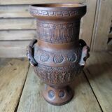 Vase pot en terre cuite grecque décoration ancienne vintage