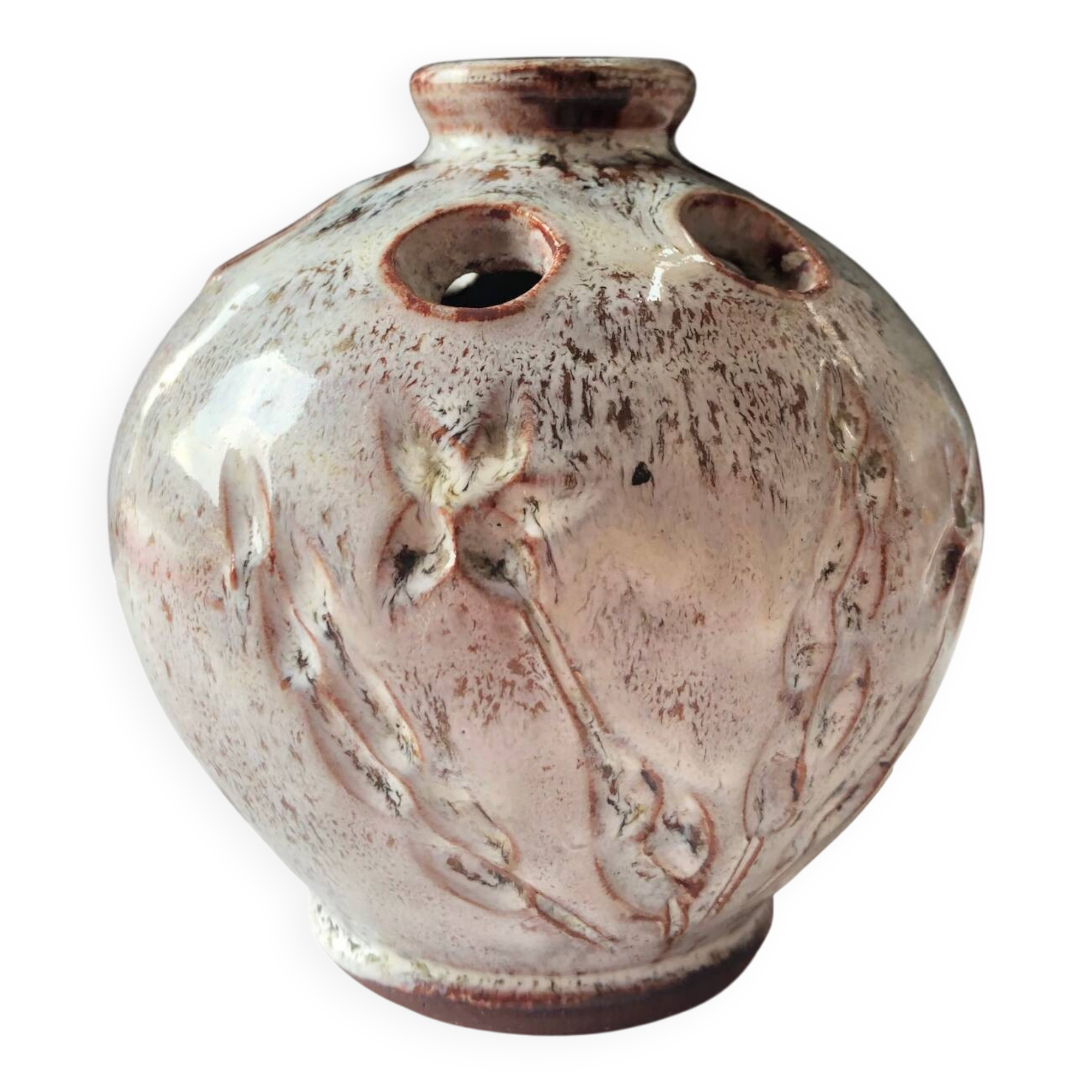 Vase pique fleur Vallauris