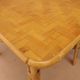 Rattan table and chair set