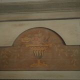 Old wardrobe all solid oak and marquetry