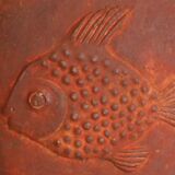 Pair of vase with decoration of fish