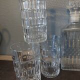 Whisky glasses and decanter