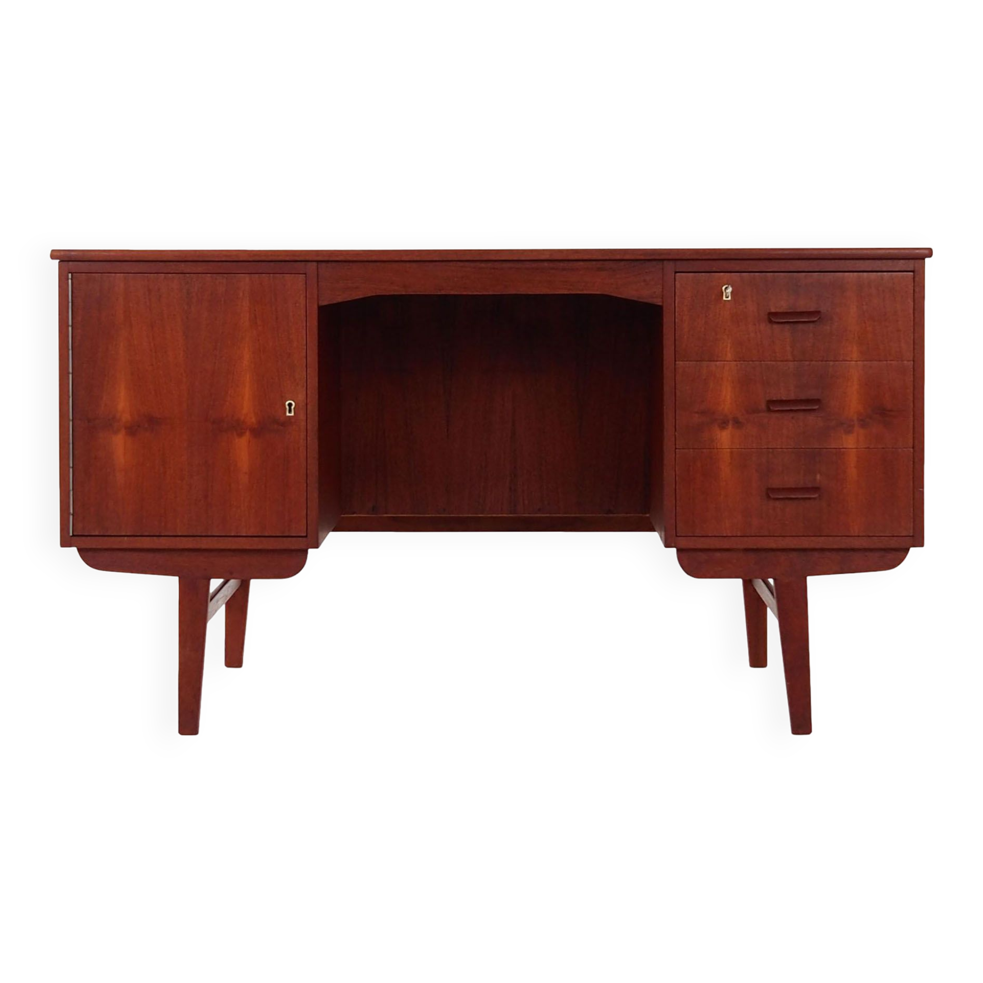 Teak desk, Danish design, 1970s, production: Denmark