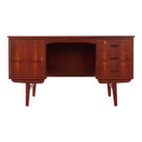 Teak desk, Danish design, 1970s, production: Denmark