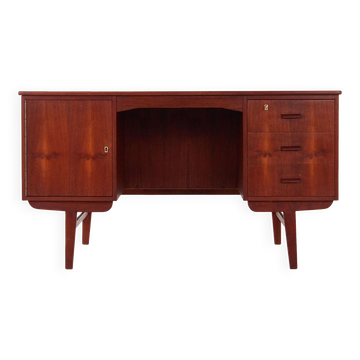 Bureau en teck, design danois, années 1970, production : Danemark