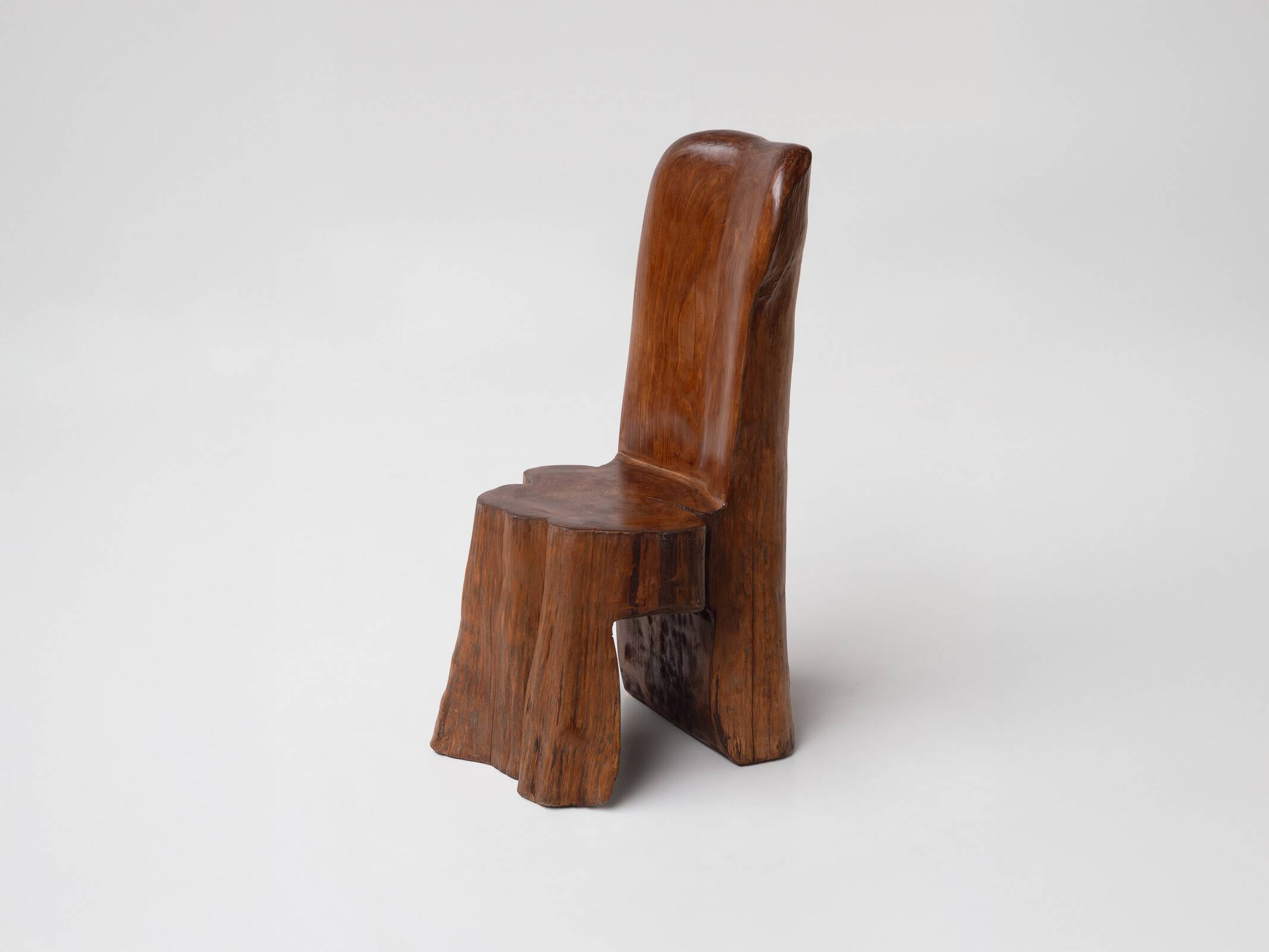 Hand-carved Chair in Solid Hardwood