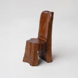 Hand-carved Chair in Solid Hardwood