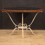 French design coffee table in painted metal from 60s