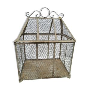 Cage à oiseaux en fer