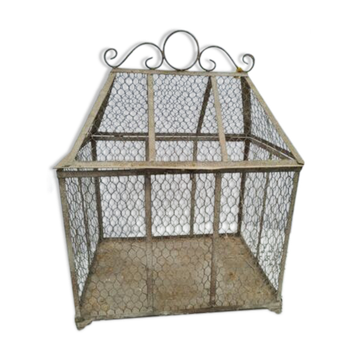 Iron bird cage