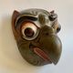 Set of 3 Hand-Carved Old  Wooden Masks South Asia