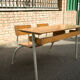 School desk vintage for Kids 2 seater