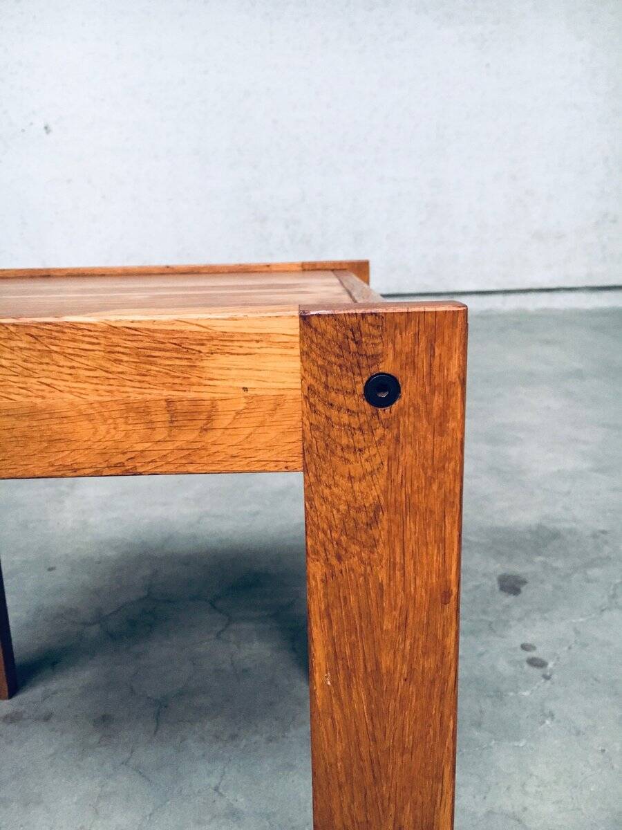 Postmodern Teak Side Chair, France, 1990s