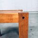 Postmodern Teak Side Chair, France, 1990s