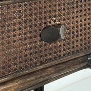 Etagere et commode en rotin