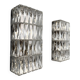 Pair of wall sconces, crystal glass by Bakalowits & Söhne, Austria, 1960s