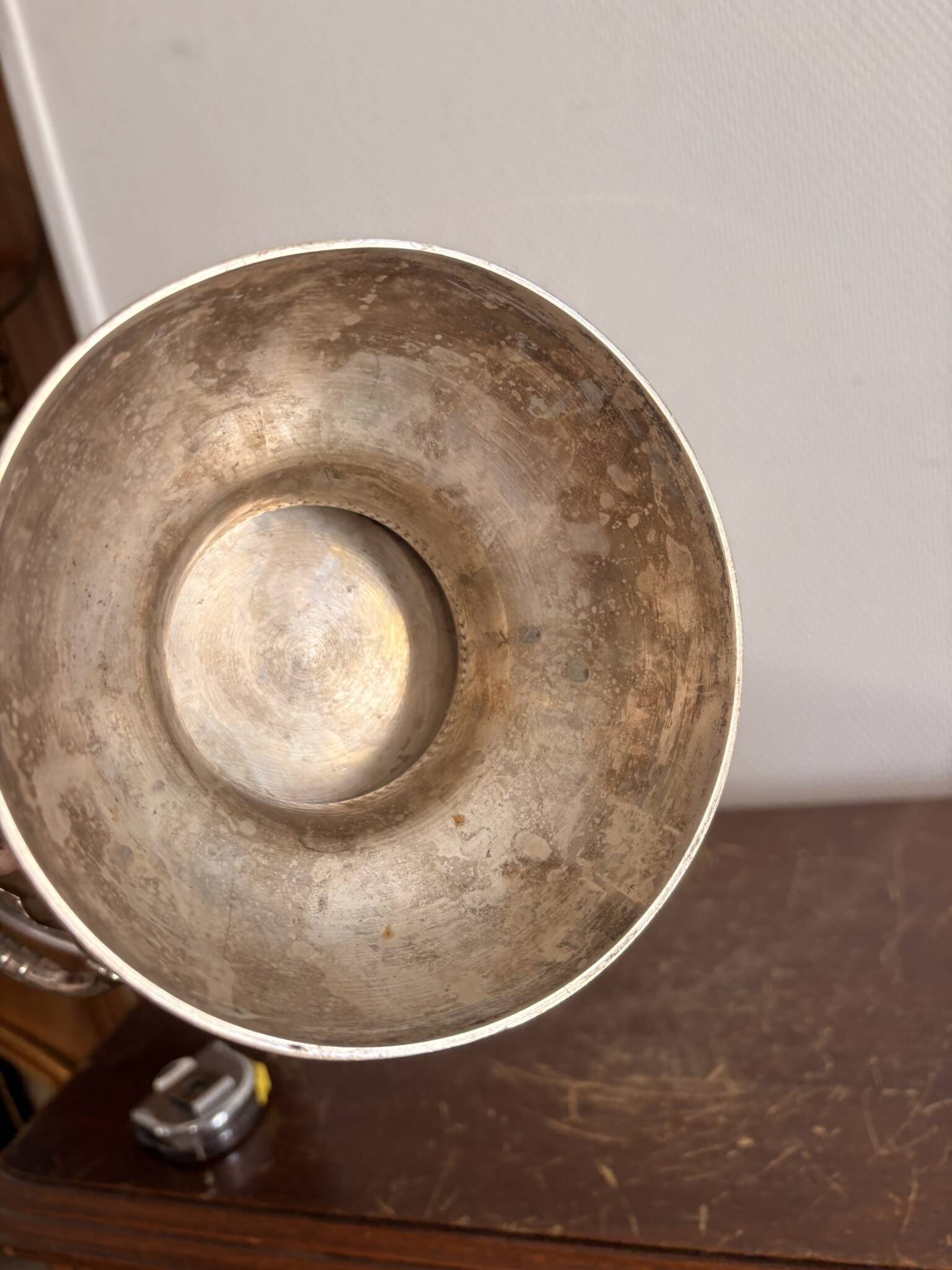 Antique Médicis Pot Vase Silver-Plated Classic Chic