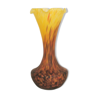 Vase pate de verre