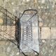 Wrought iron magazine rack
