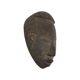 Masque en bois vintage Afrique Art Tribal Cérémonial Congo 38cm