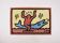 Tapis vintage 'Dolphin Ride' conçu par Keith Haring, années 1990.