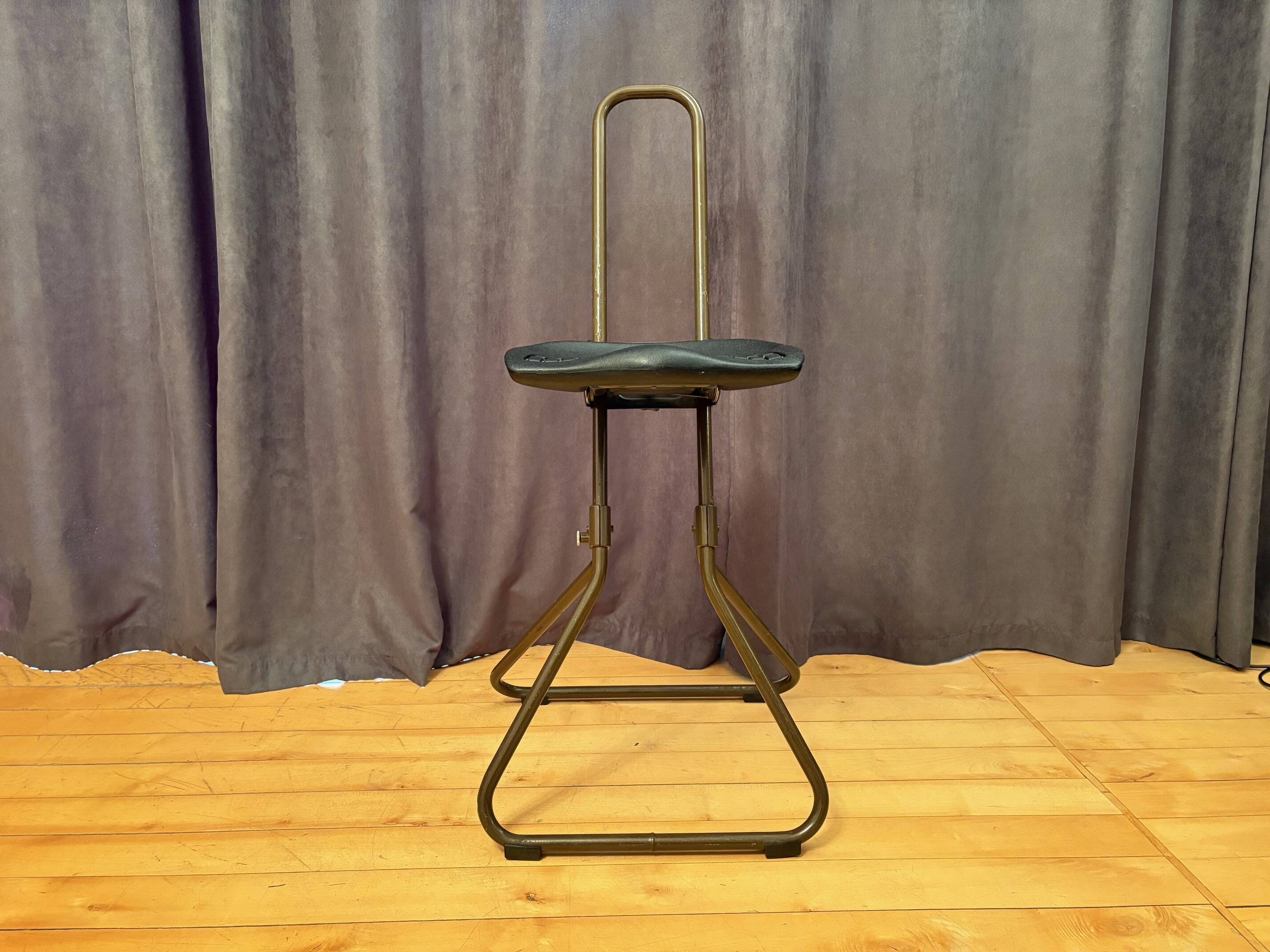 Tabouret ajustable par Brand/Häfner, Bad Essen, Allemagne années 1980