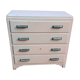 Chest of drawers "old pink" art deco 1930