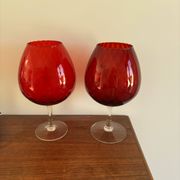 Lot de deux vases Empoli