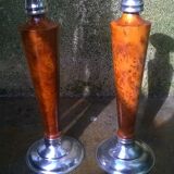 Pair of art deco lamp