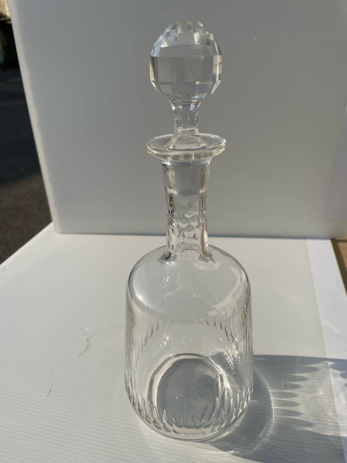 Baccarat Crystal Decanter circa 1920