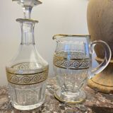 Baccarat crystal carafe with stopper