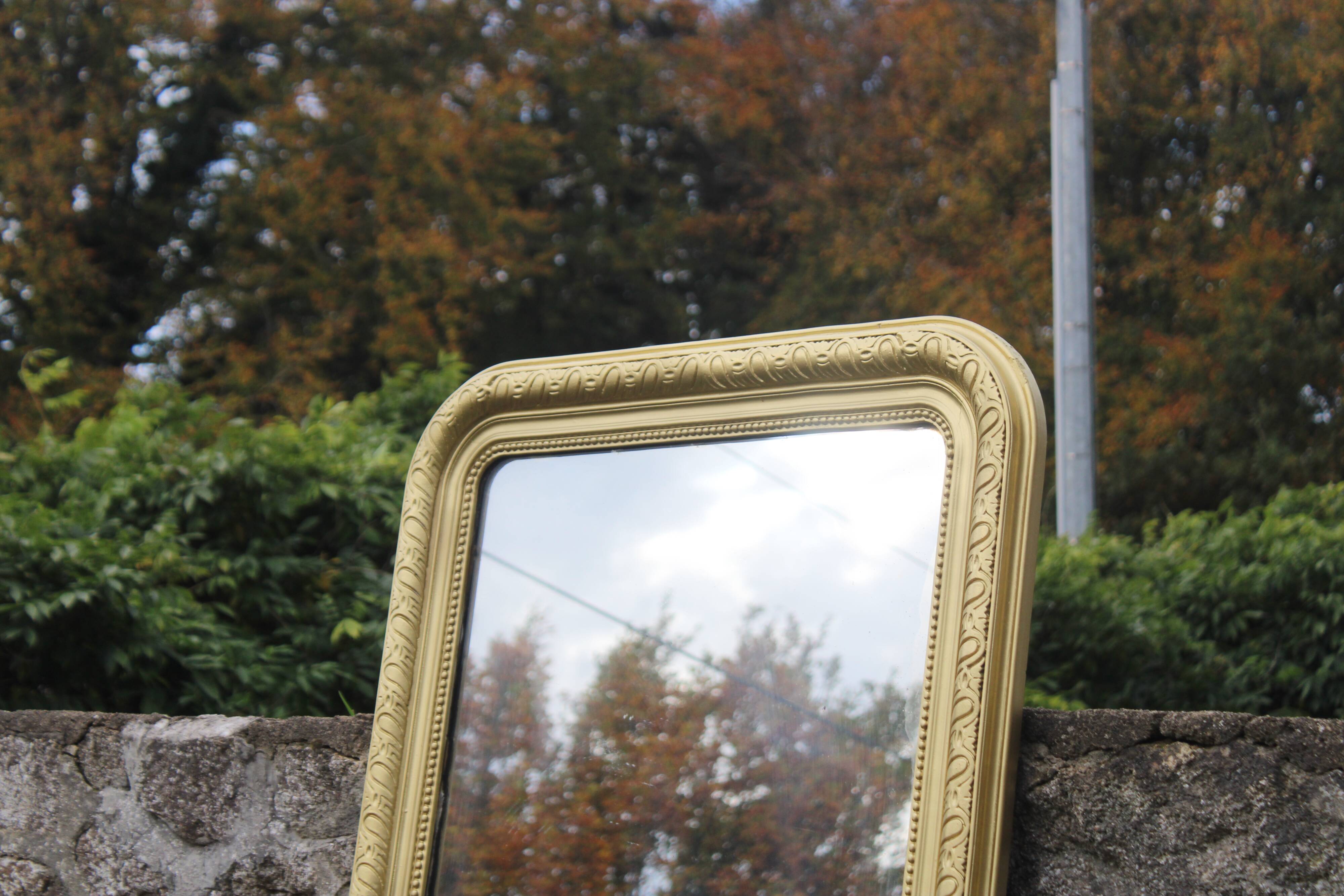 Antique mirror in Louis Philippe style