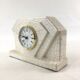 Horloge Art deco en faïence craquelée