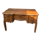 Coiffeuse basse en bois des années 60-70