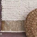 Mustards medium shaggy wool carpet , Hand made wool carpet