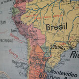 The geography map South America Armand Colin n°20