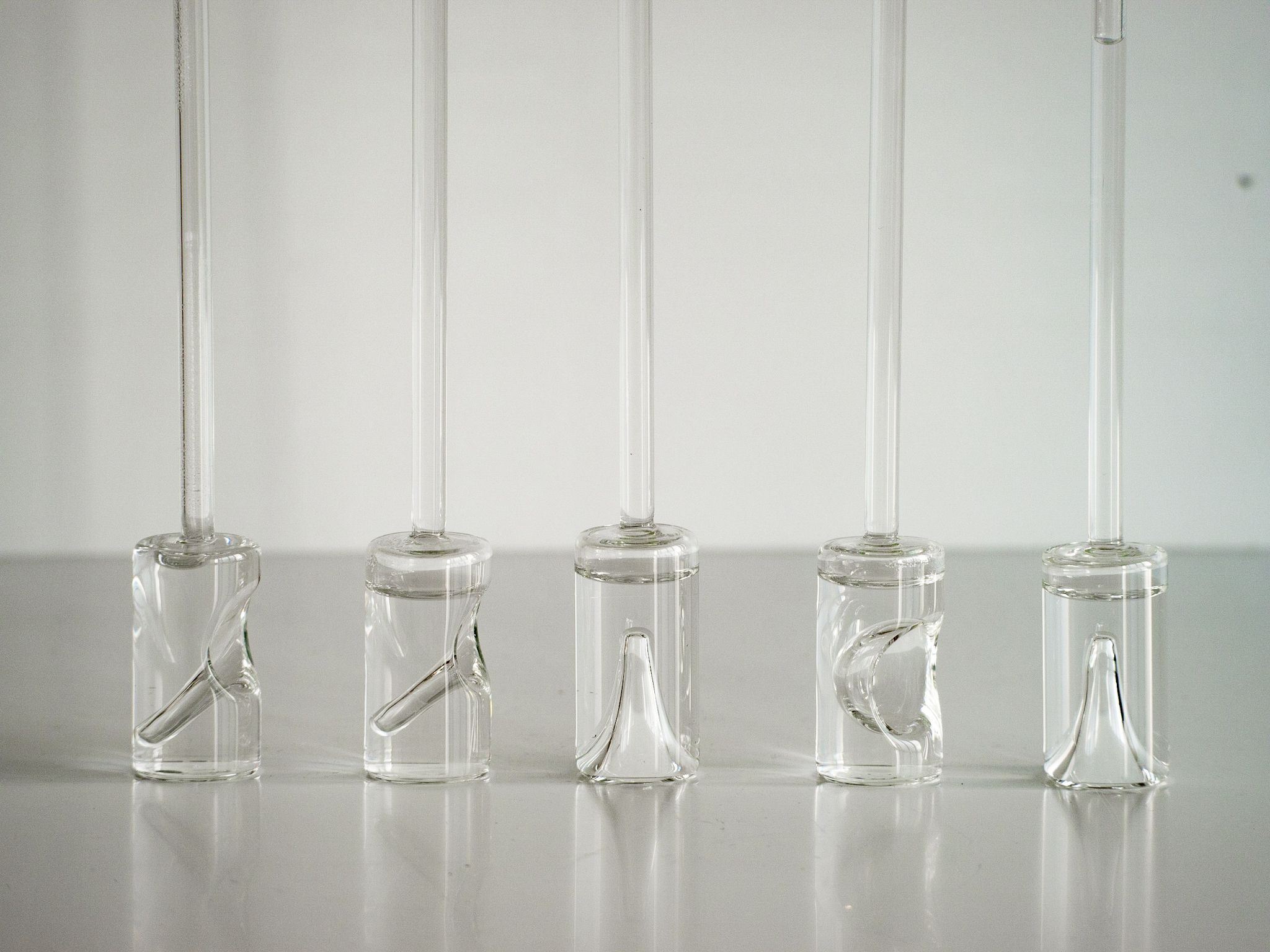 Ensemble de 5 verres et rafraîchisseurs de verres