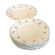 Lot de 7 assiettes et un plat Diguoin
