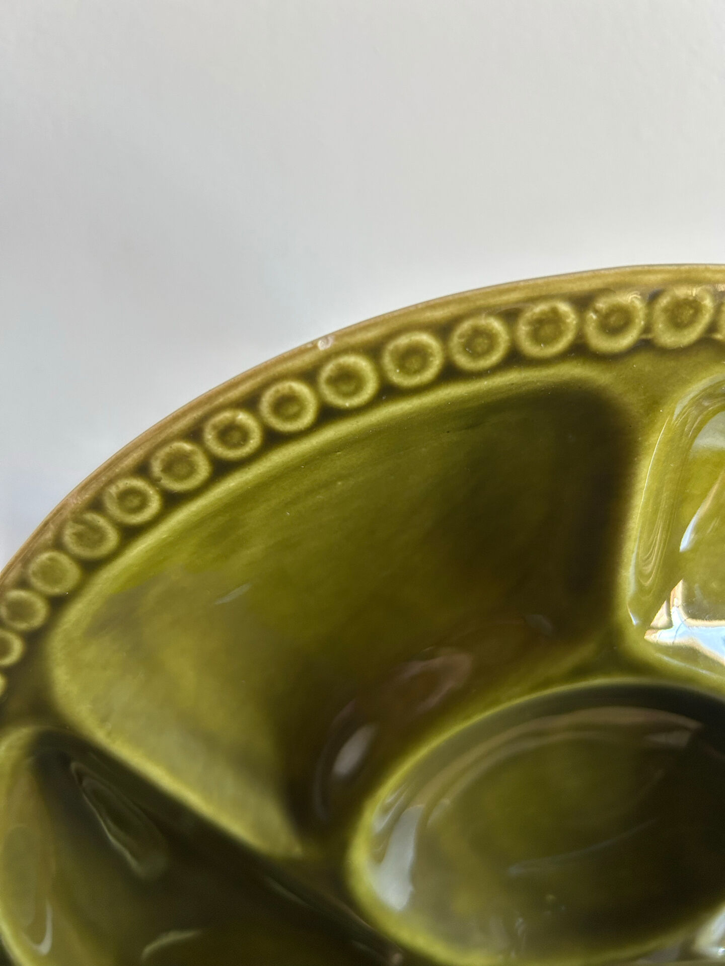 Assiettes en faïence Gien