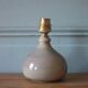 Lampe vintage, lampe grès , lampe à poser, lampe de chevet, poterie