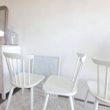 Set of six vintage Scandinavian chairs