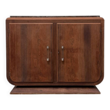 Large Art Deco sideboard in rosewood and marble (renovated)