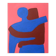 Can I hold you, blue version 100x80cm