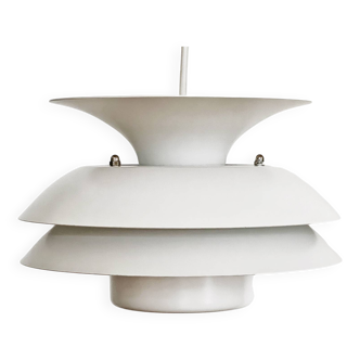 Medium size multi layered pendant light by Kurt Wiborg for Jeka Metaltryk.