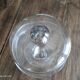 Glass bell on low stand
