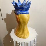 Vase head of a king Saint Clement