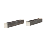 Pair of planters in eternit, switzerland 1970s