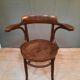 Fishel curved wooden burreau chair